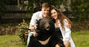 Bears and wild animals lodge