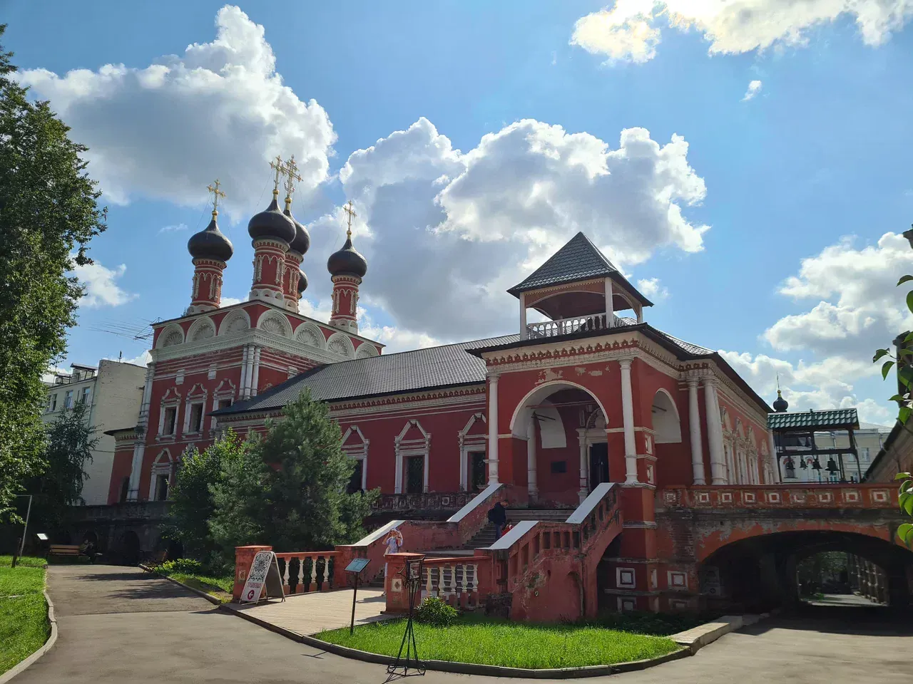An evening at the Monastery