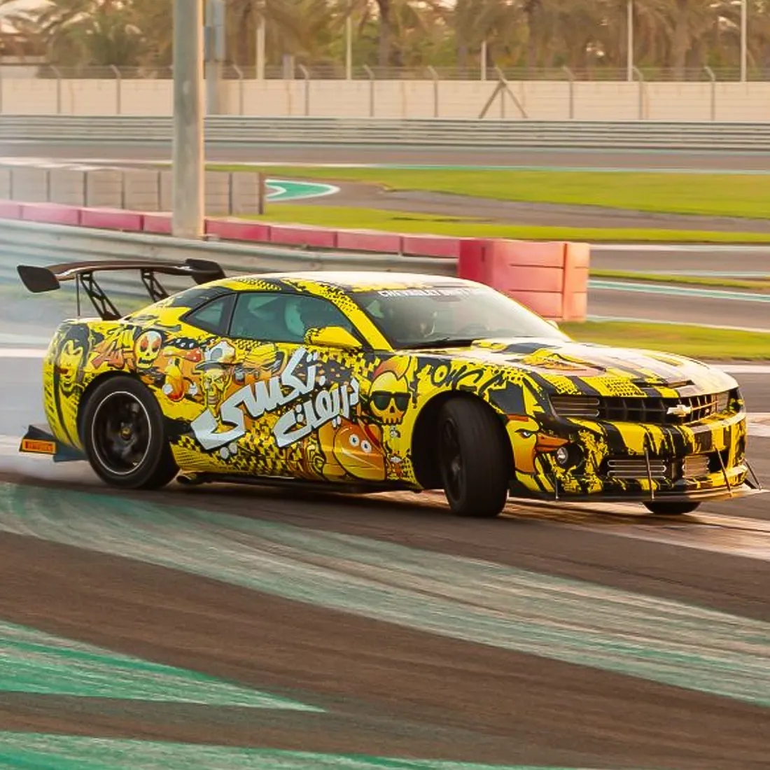 Chevrolet Drift Taxi Passenger Experience in Abu Dhabi